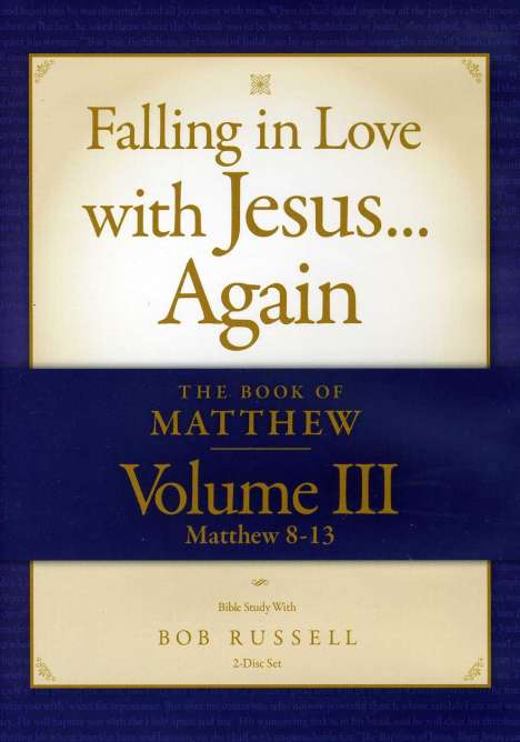Bob Russell: Book Of Matthew Bob Russell 3, DVD