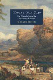 Richard Cronin (University of Glasgow): Byron's Don Juan, Buch
