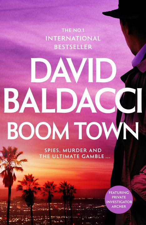 Text kündigt einen Bestseller von David Baldacci an, mit Aloysius Archer, Veröffentlichung März 2027. Vorbestellung möglich.