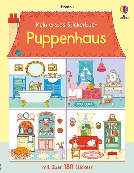 Mein erstes Stickerbuch: Puppenhaus, Buch