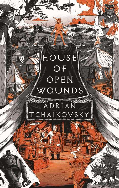 Adrian Tchaikovsky: House of Open Wounds, Buch