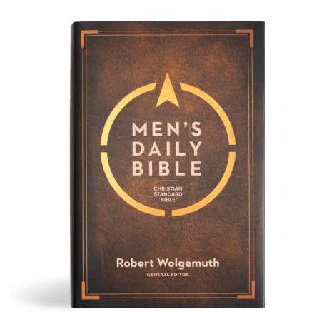 CSB Men's Daily Bible, Hardcover, Buch