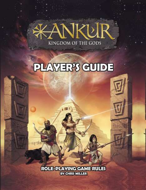 Chris Miller: ANKUR kingdom of the gods Player's Guide, Buch