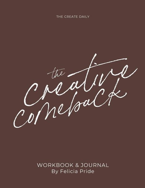 Felicia Pride: The Creative Comeback, Buch