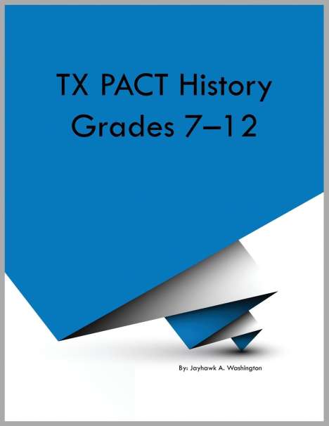 Jayhawk A Washington: TX PACT History Grades 7-12, Buch
