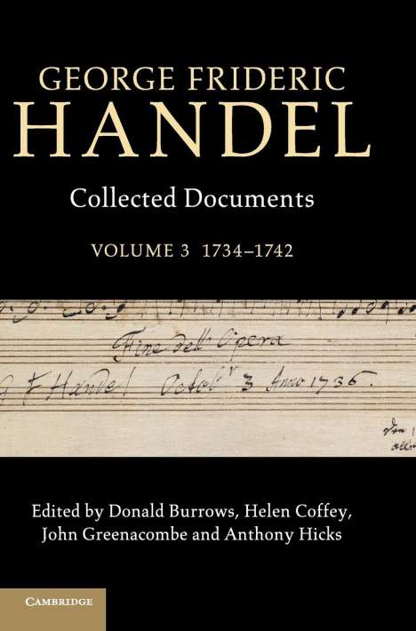 George Frideric Handel, Buch
