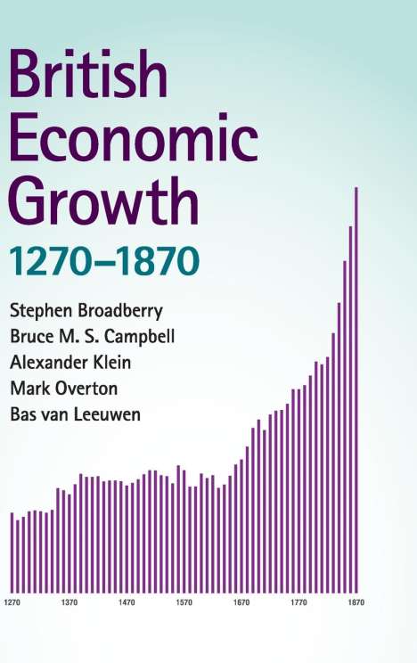 Stephen Broadberry: British Economic Growth, 1270-1870, Buch