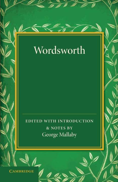 William Wordsworth (1908-1988): Wordsworth, Buch