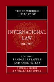 The Cambridge History of International Law: Volume 1, the Historiography of International Law, Buch