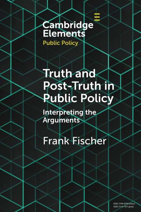 Frank Fischer: Truth and Post-Truth in Public Policy, Buch