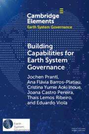 Jochen Prantl: Building Capabilities for Earth System Governance, Buch