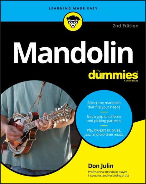 Don Julin: Mandolin for Dummies, Buch