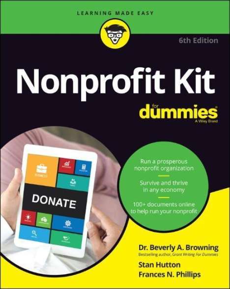 Beverly A. Browning: Nonprofit Kit For Dummies, Buch