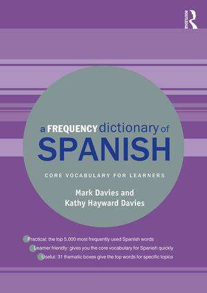 Mark Davies: A Frequency Dictionary of Spanish, Buch