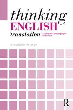 Ann Pattison: Thinking English Translation, Buch