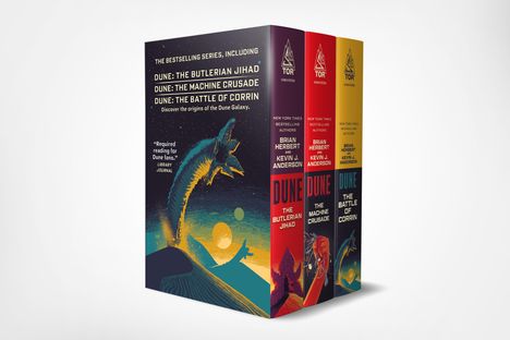 Brian Herbert: Legends of Dune Mass Market Paperback Boxed Set, Buch