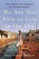 Mara Kardas-Nelson: We Are Not Able to Live in the Sky, Buch