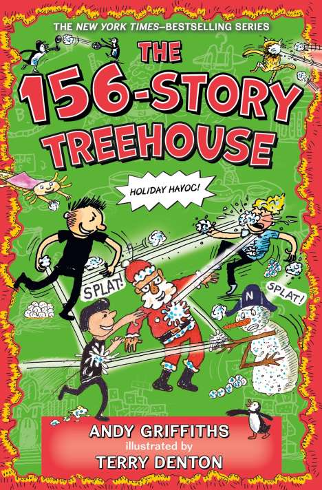 Andy Griffiths: The 156-Story Treehouse: Holiday Havoc!, Buch