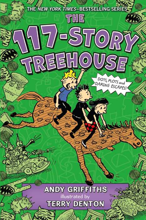 Andy Griffiths: The 117-Story Treehouse: Dots, Plots &amp; Daring Escapes!, Buch