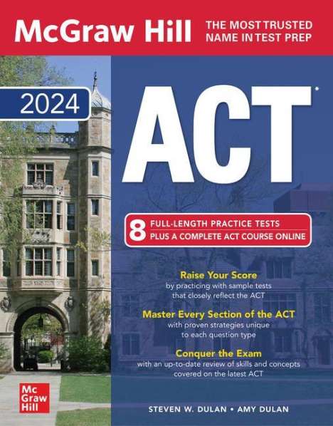 Steven W Dulan: McGraw Hill ACT 2024, Buch