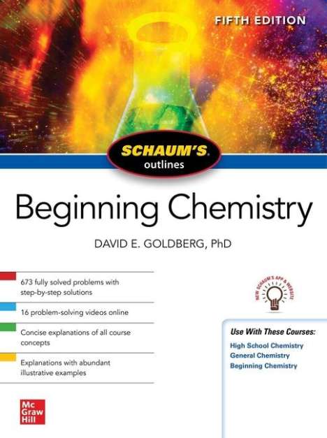 David E Goldberg: Schaum's Outline of Beginning Chemistry, Fifth Edition, Buch
