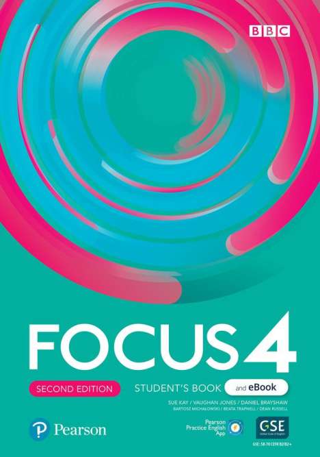Sue Kay: Focus 2ed Level 4 Student's Book &amp; eBook with Extra Digital Activities &amp; App, Buch