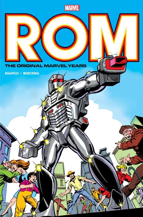 Bill Mantlo: Rom: The Original Marvel Years Omnibus Vol. 1 Miller First Issue Cover, Buch