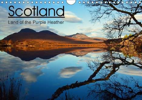 Alan Brown: Scotland Land of the Purple Heather (Wall Calendar 2018 DIN A4 Landscape), Diverse