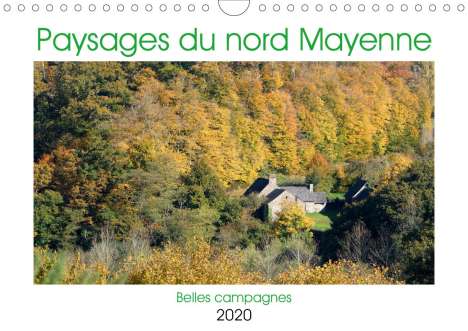 Joël Douillet: Douillet, J: Paysages du nord Mayenne (Calendrier mural 2020, Kalender