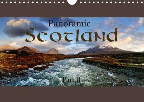 Martina Cross: Cross, M: Panoramic Scotland Part II / UK-Version (Wall Cale, Kalender