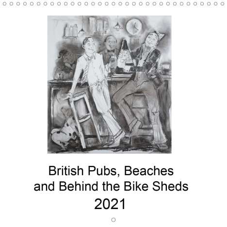 Anna Mazzotta: Mazzotta, A: British Pubs, Beaches and Behind the Bike Sheds, Kalender
