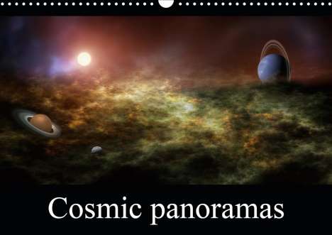 Alain Gaymard: Gaymard, A: Cosmic panoramas (Wall Calendar 2021 DIN A3 Land, Kalender
