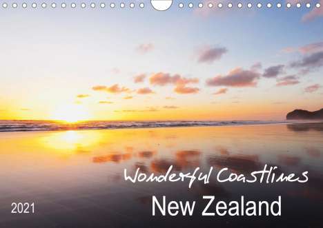 ©. Gaby Wojciech: Gaby Wojciech, ©: New Zealand Wonderful Coastlines (Wall Cal, Kalender