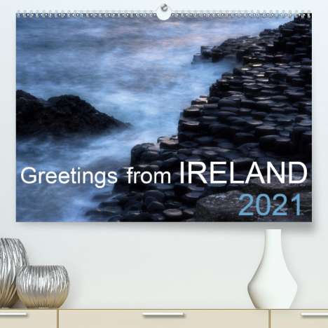 Katja Jentschura: Jentschura, K: Greetings from IRELAND 2021 (Premium, hochwer, Kalender