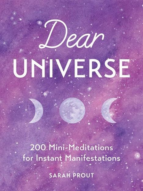 Sarah Prout: Dear Universe, Buch