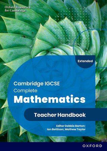 Deborah Barton: Cambridge IGCSE Complete Mathematics Extended: Teacher Handbook Sixth Edition, Buch