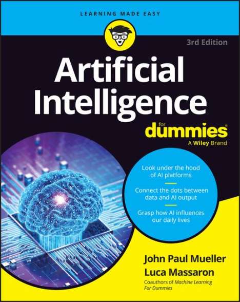 John Paul Mueller: Artificial Intelligence for Dummies, Buch