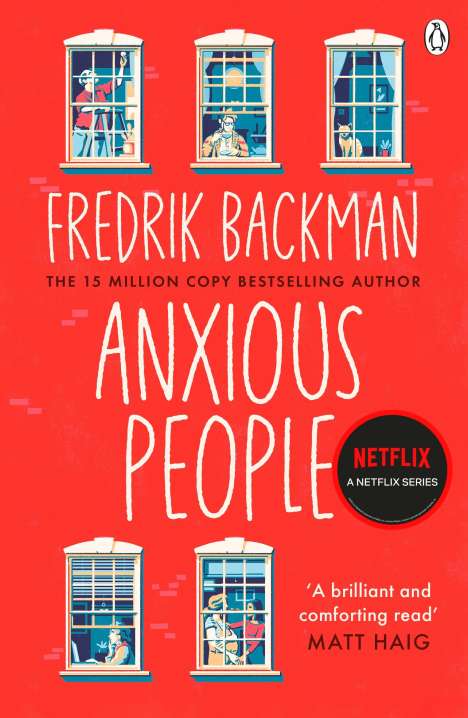 Fredrik Backman: Anxious People, Buch