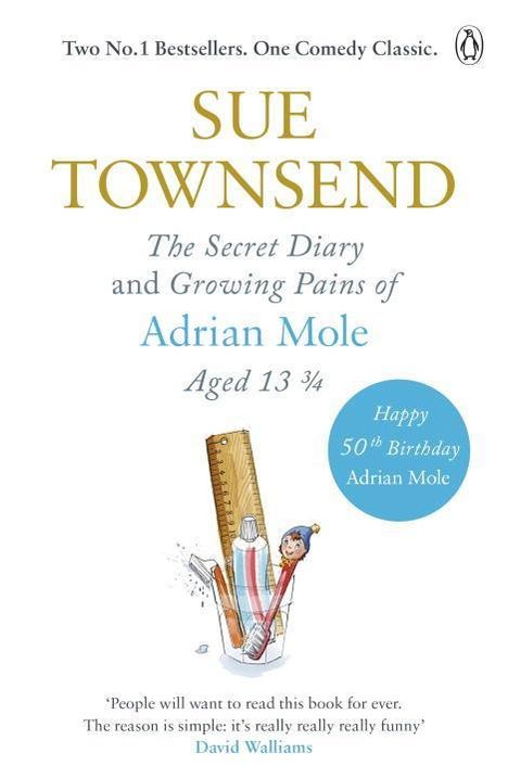 Sue Townsend: The Secret Diary &amp; Growing Pains of Adrian Mole Aged 13 ¾, Buch