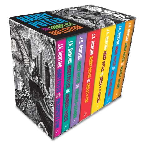 Joanne K. Rowling: Harry Potter Boxed Set: The Complete Collection (Adult Paperback), Buch