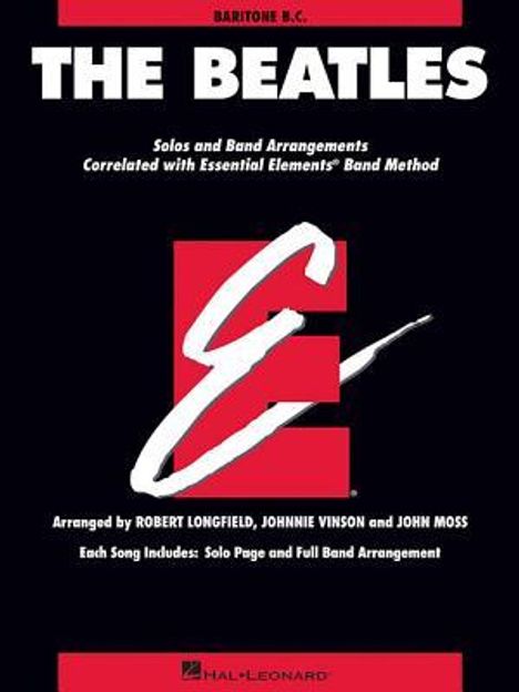 The Beatles: Essential Elements for Band Correlated Collections Baritone BC, Buch
