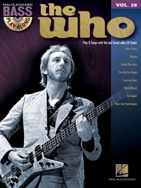 The Who: Bass Play-Along Volume 28: The Who, Noten