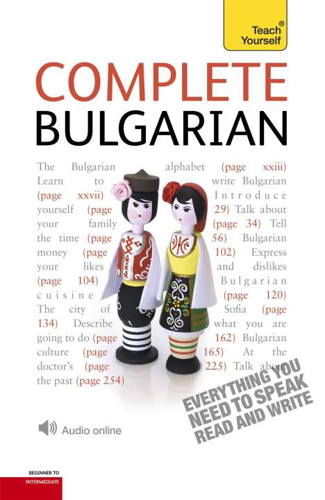 Michael Holman: Complete Bulgarian Beginner to Intermediate Course: Learn to Read, Write, Speak and Understand a New Language, Buch