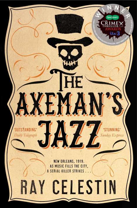 Ray Celestin: The Axeman's Jazz, Buch