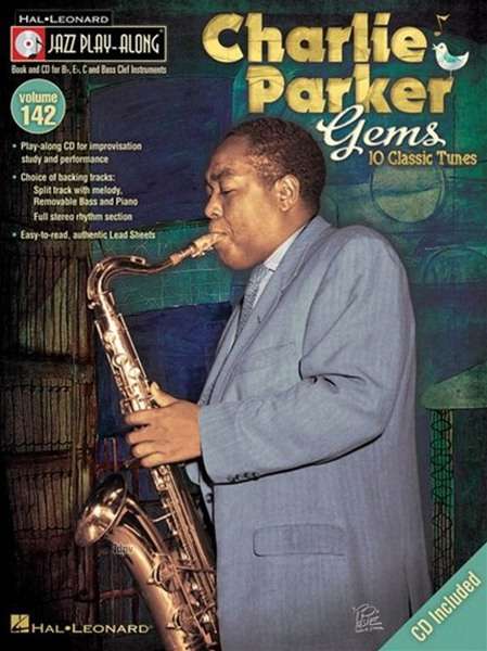 Charlie Parker: Jazz Play-Along Volume 142: Charlie Parker Gems, Noten