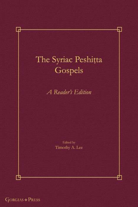 The Syriac Peshi¿ta Gospels, Buch
