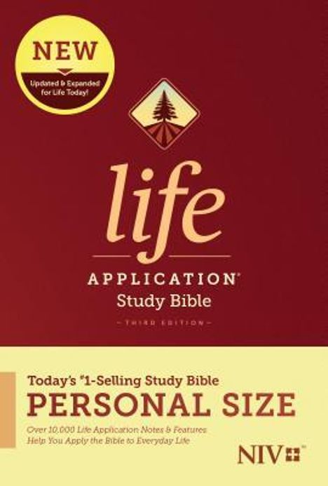 NIV Life Application Study Bible, Third Edition, Personal Size (Hardcover), Buch