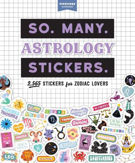 So. Many. Astrology Stickers., Buch