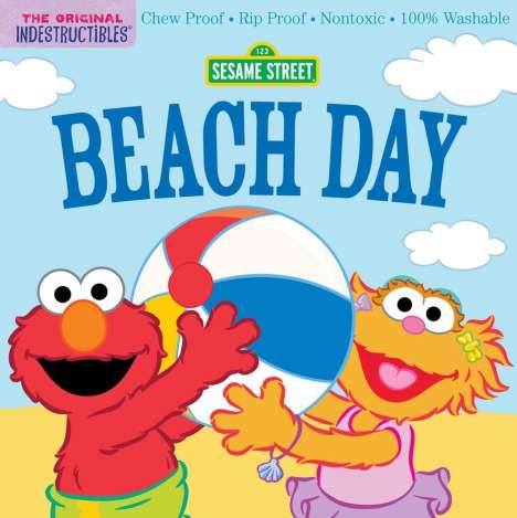 Sesame Street: Indestructibles: Sesame Street: Beach Day, Buch