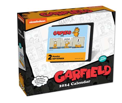 Jim Davis: Garfield 2024 Day-To-Day Calendar, Kalender